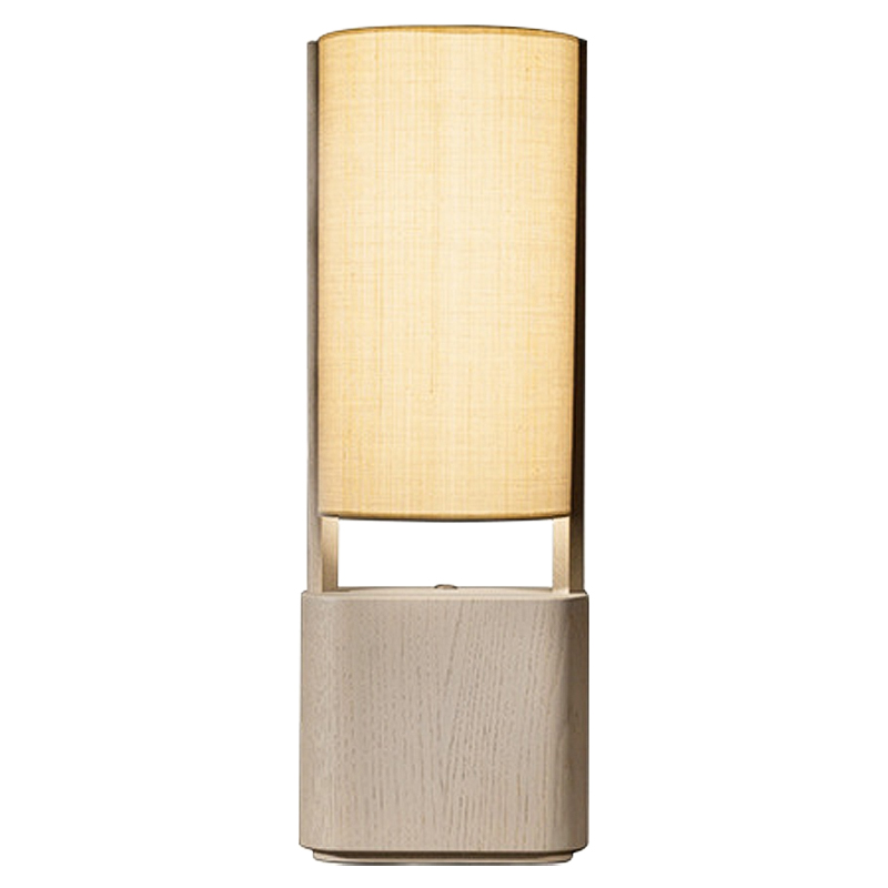 Настольная лампа Raulf Table Lamp Бежевый Белый Настольная лампа Raulf Table Lamp Бежевый Белый в Волгограде | Loft Concept