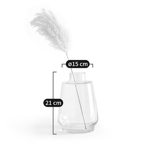 Ваза из цветного стекла TRANSPARENT FORMS 21 Ваза из цветного стекла TRANSPARENT FORMS 21 в Волгограде
