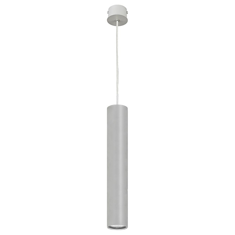 Подвесной светильник Luis Trumpet Tube Silver Lamp 40 Серебряный в Волгограде | Loft Concept 
