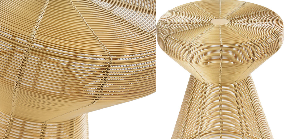 Приставной столик Iron Wire Table Приставной столик Iron Wire Table - Loft-Concept в Волгограде