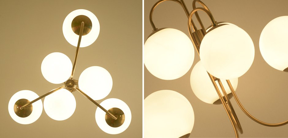 Люстра Gooseneck Pelle Chandelier Люстра Gooseneck Pelle Chandelier - Loft-Concept в Волгограде