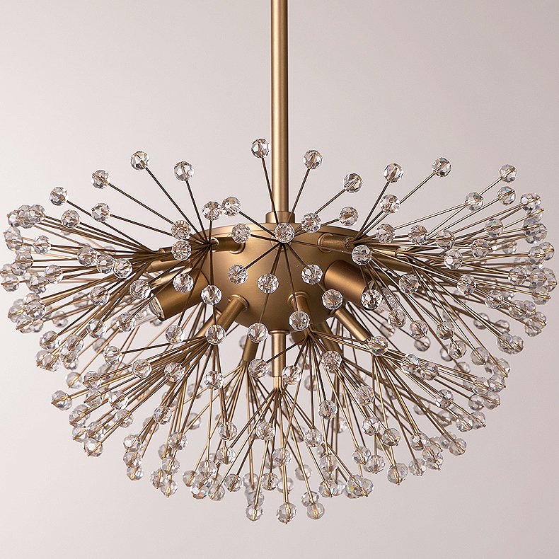 Люстра Dickinson Chandelier Золотой в Волгограде | Loft Concept 