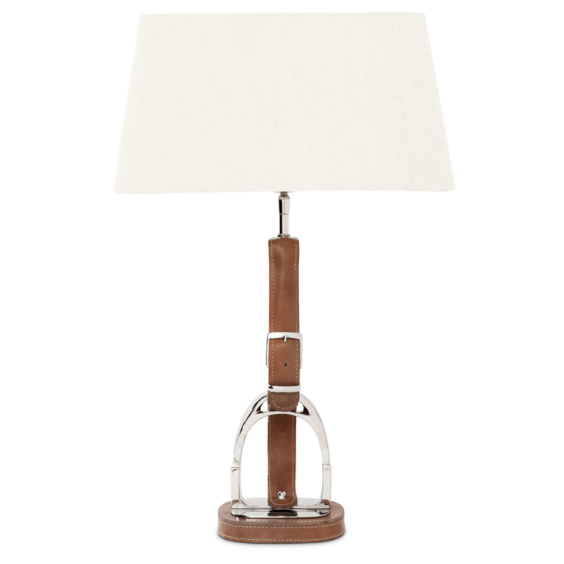 Настольная лампа Eichholtz Table Lamp Olympia Equestrian Никель Коричневый Кремовый Настольная лампа Eichholtz Table Lamp Olympia Equestrian Никель Коричневый Кремовый в Волгограде | Loft Concept