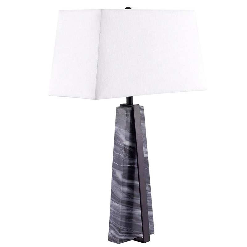 Дизайнерская настольная лампа MARTANA LAMP Белый Черный Серый Дизайнерская настольная лампа MARTANA LAMP Белый Черный Серый в Волгограде | Loft Concept