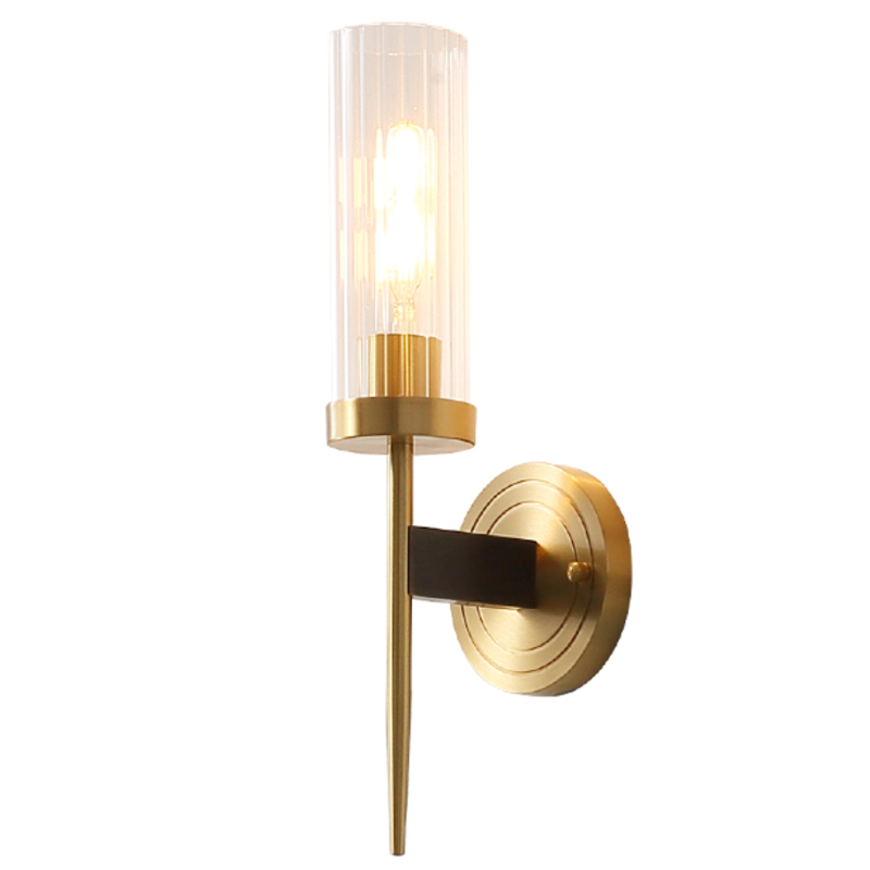 Бра European Modern Living Room Wall Lamp ALOUETTE SCONCE Латунь Прозрачное Стекло Бра European Modern Living Room Wall Lamp ALOUETTE SCONCE Латунь Прозрачное Стекло в Волгограде | Loft Concept