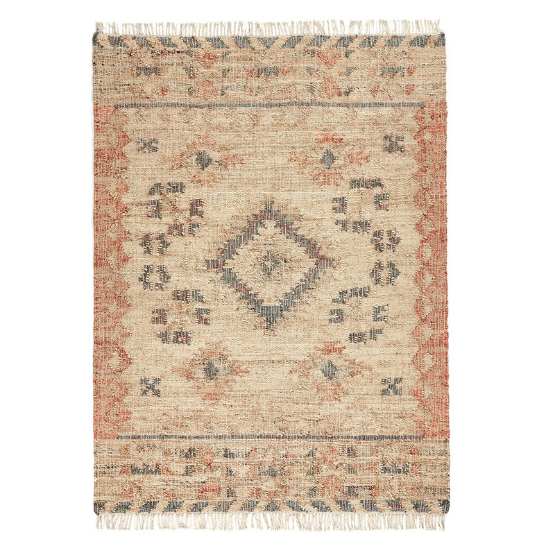 Ковер Carpet with Ornaments & Fringe Мульти Ковер Carpet with Ornaments & Fringe Мульти в Волгограде | Loft Concept