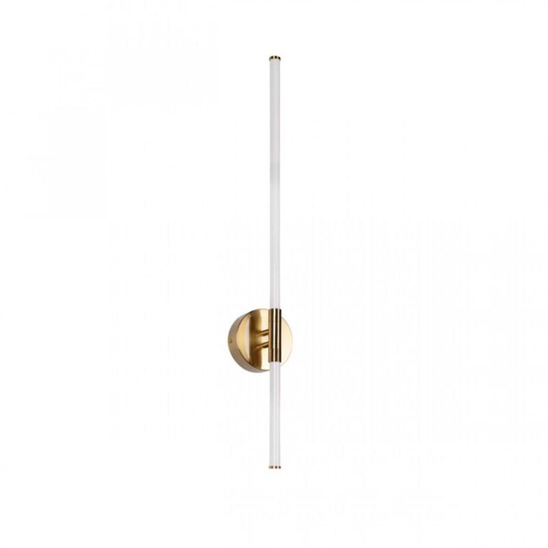 Бра светодиодное Trumpet Tube Gold 80 см Золотой Белый в Волгограде | Loft Concept 