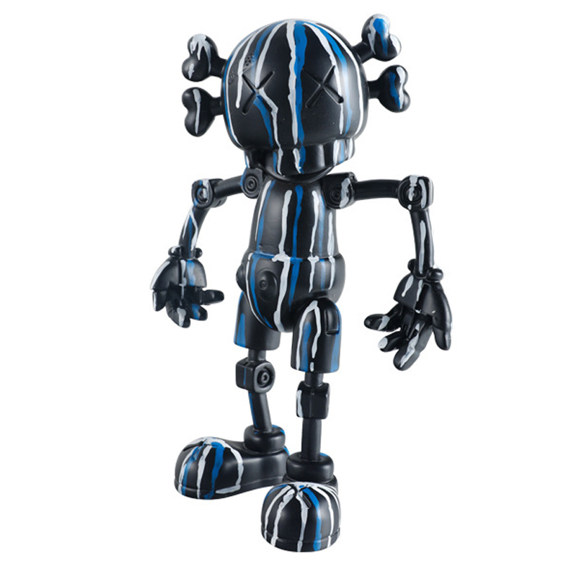 Статуэтка Cartoon Robot Черный Синий Белый Статуэтка Cartoon Robot Черный Синий Белый в Волгограде | Loft Concept