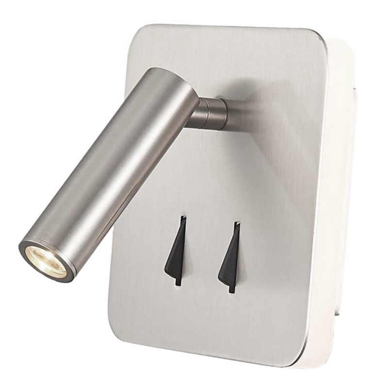 Настенный спот Nickel Square Spot Wall Lamp Никель Настенный спот Nickel Square Spot Wall Lamp Никель в Волгограде | Loft Concept