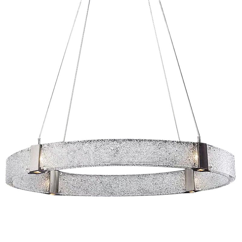 Люстра Parallel Oval LED Chandelier Никель Белый Люстра Parallel Oval LED Chandelier Никель Белый в Волгограде | Loft Concept