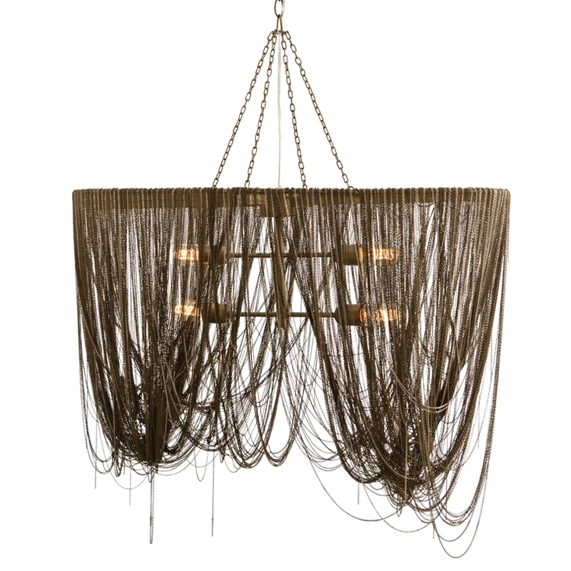 Люстра Arteriors LAYLA PENDANT Золотой Серебряный Люстра Arteriors LAYLA PENDANT Золотой Серебряный в Волгограде | Loft Concept