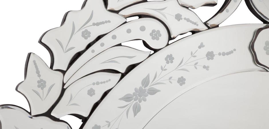 Зеркало Silver Plate Venetian Mirror Зеркало Silver Plate Venetian Mirror - Loft-Concept в Волгограде