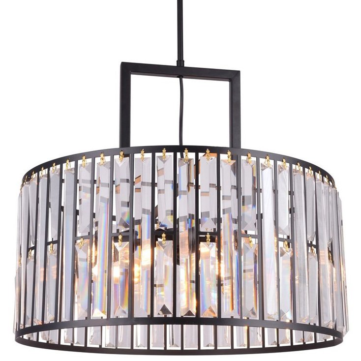 Люстра RH 1920S Odeon Round 48 Черный Люстра RH 1920S Odeon Round 48 Черный в Волгограде | Loft Concept