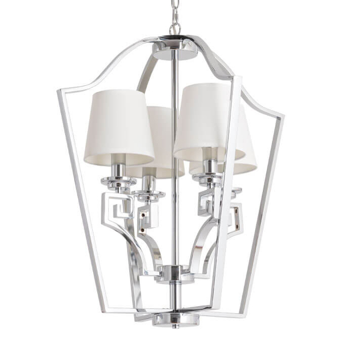 Люстра Lantern Presidential Chromium Хром Белый Люстра Lantern Presidential Chromium Хром Белый в Волгограде | Loft Concept