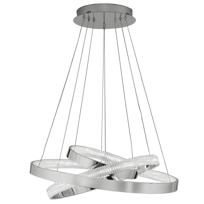 Люстра ORACLE 3 Rings Silver Хром Люстра ORACLE 3 Rings Silver Хром в Волгограде | Loft Concept