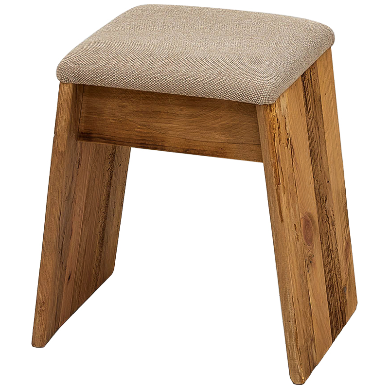 Пуф деревянный Aime Wood Pouf Древесина Бежево-серый Пуф деревянный Aime Wood Pouf Древесина Бежево-серый в Волгограде | Loft Concept