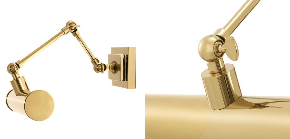 Бра Eichholtz Wall Lamp Pacific Gold Бра Eichholtz Wall Lamp Pacific Gold - Loft-Concept в Волгограде