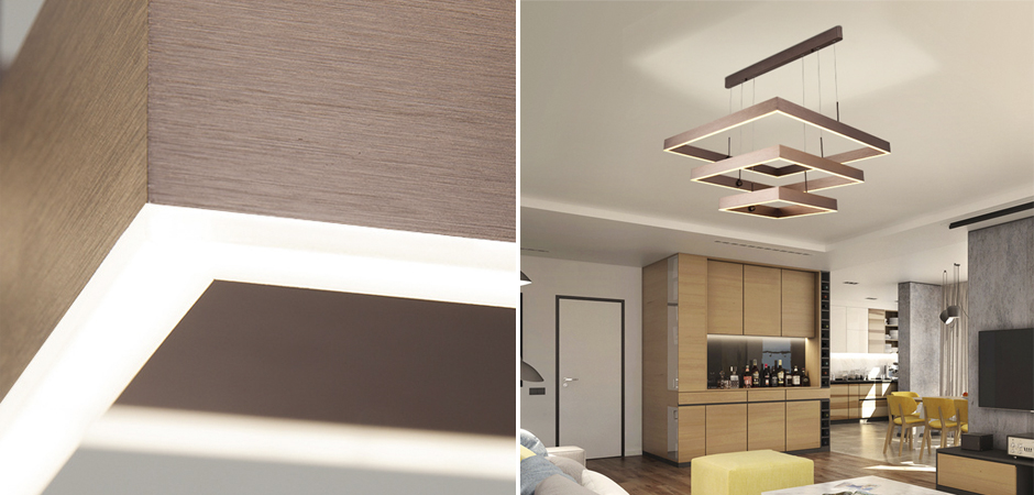 Люстра Ribbon Squares Chandelier Люстра Ribbon Squares Chandelier - Loft-Concept в Волгограде