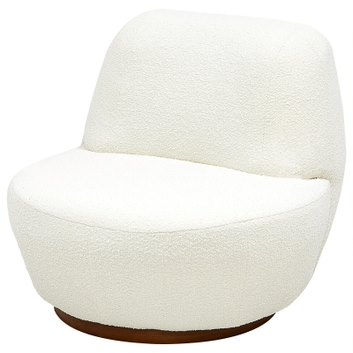 Кресло Raoul Chair Boucle Белый Кресло Raoul Chair Boucle Белый в Волгограде | Loft Concept