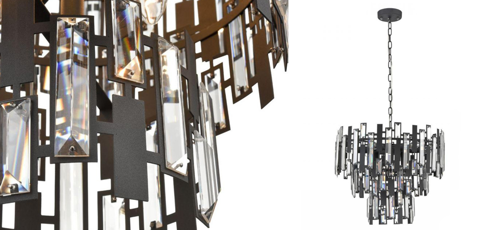 Люстра Darkness Chandelier three cascades Люстра Darkness Chandelier three cascades - Loft-Concept в Волгограде