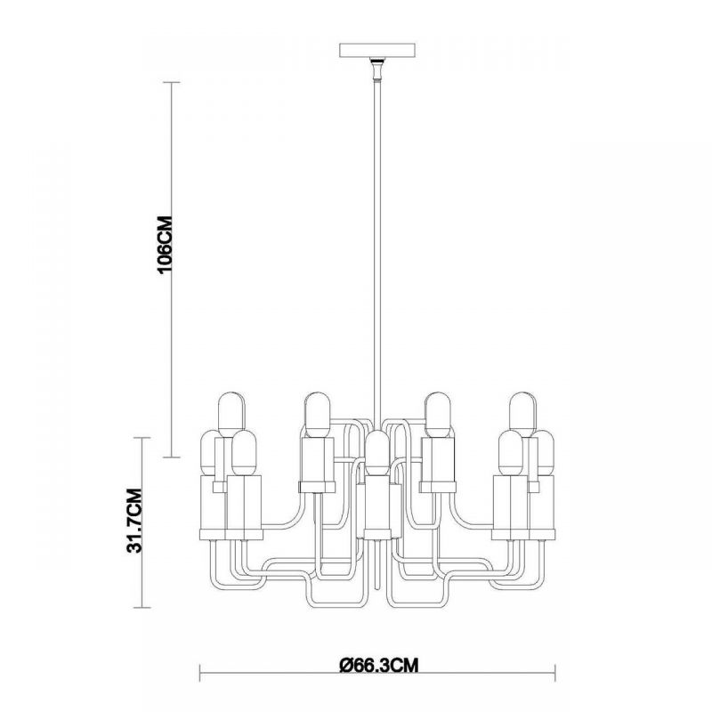 Люстра Geek Chandelier Люстра Geek Chandelier в Волгограде