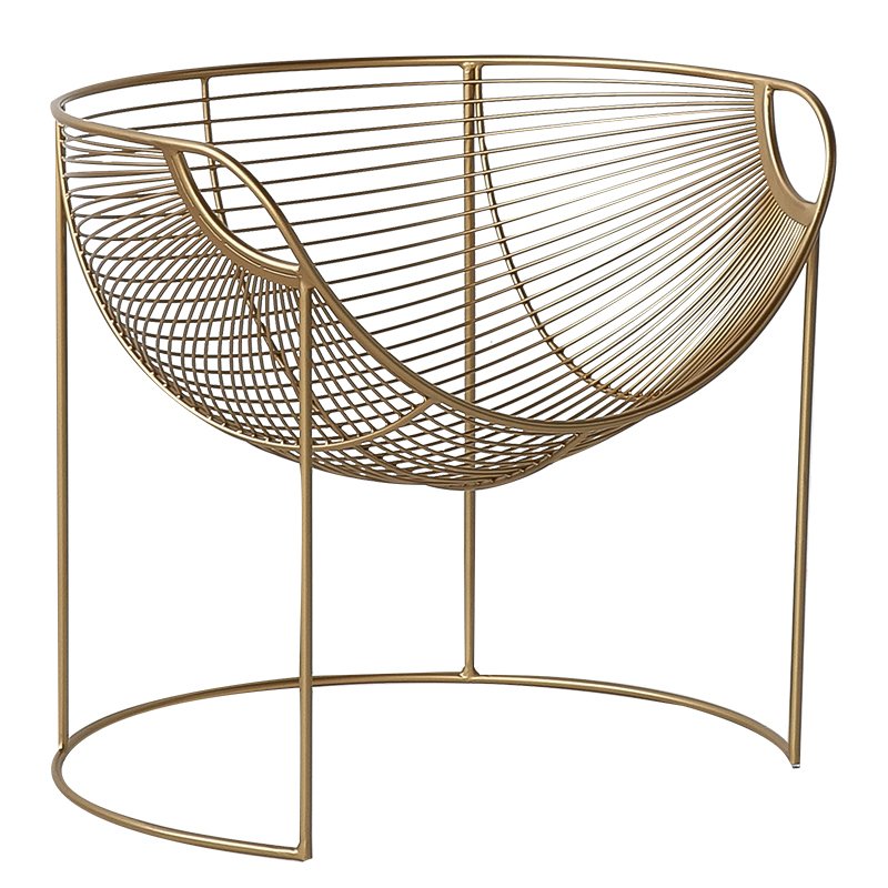 Стул Rods sphere gold матовое золото Стул Rods sphere gold матовое золото в Волгограде | Loft Concept