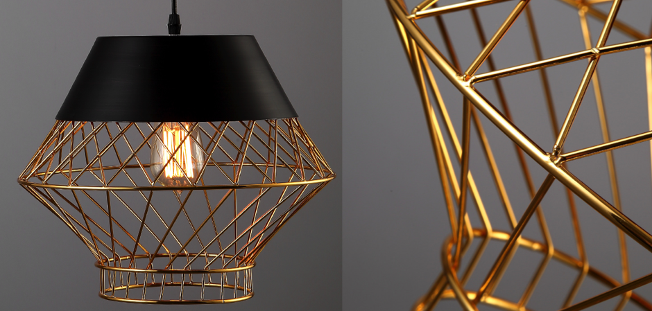 Подвесной светильник Golden Supro Cage Подвесной светильник Golden Supro Cage - Loft-Concept в Волгограде