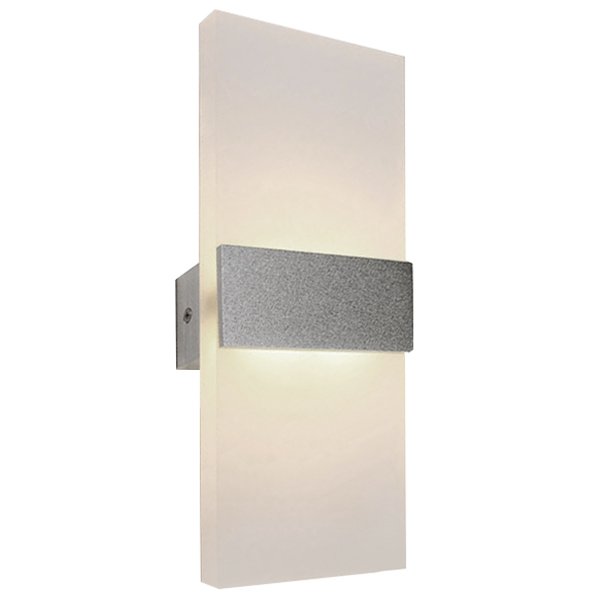 Бра Road Wall Light Silver Серебряный Прозрачный белый Бра Road Wall Light Silver Серебряный Прозрачный белый в Волгограде | Loft Concept