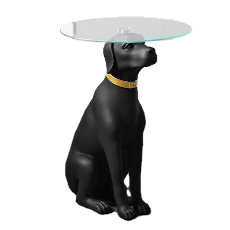 Приставной стол Black Dog Table Черный Приставной стол Black Dog Table Черный в Волгограде | Loft Concept