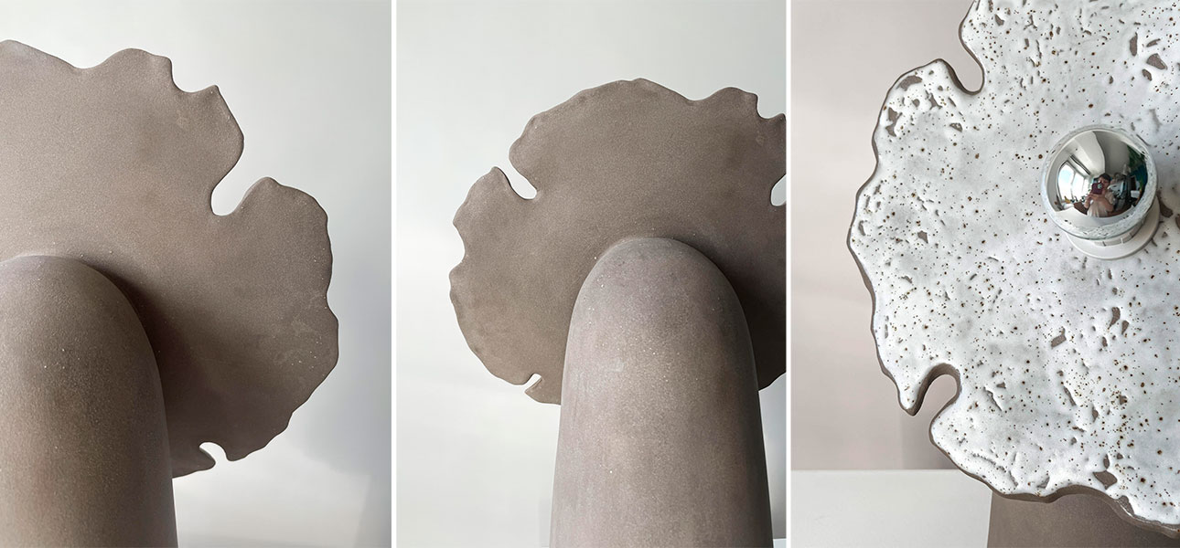 Настольные лампы FLOW medium (антрацит) - фото №1