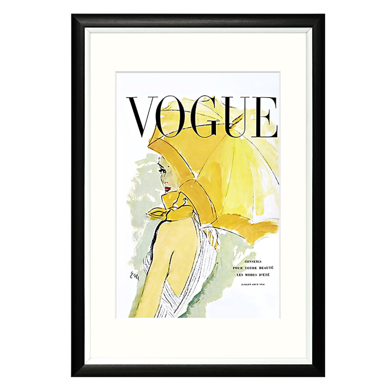 Постер Vogue July-August 1950 Мульти Постер Vogue July-August 1950 Мульти в Волгограде | Loft Concept