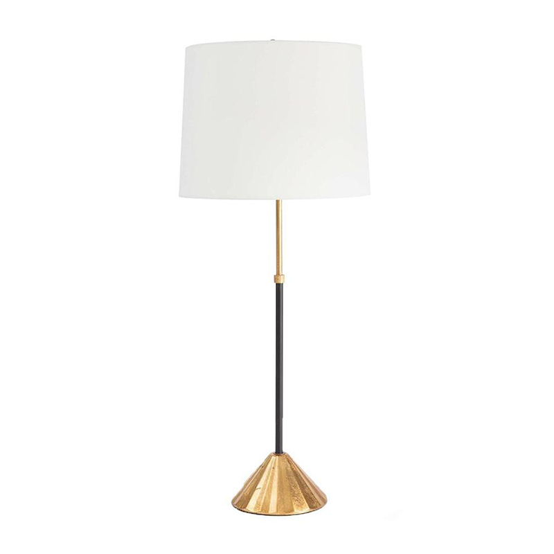 Настольная лампа Arleta Table lamp Белый Черный Золотой Настольная лампа Arleta Table lamp Белый Черный Золотой в Волгограде | Loft Concept