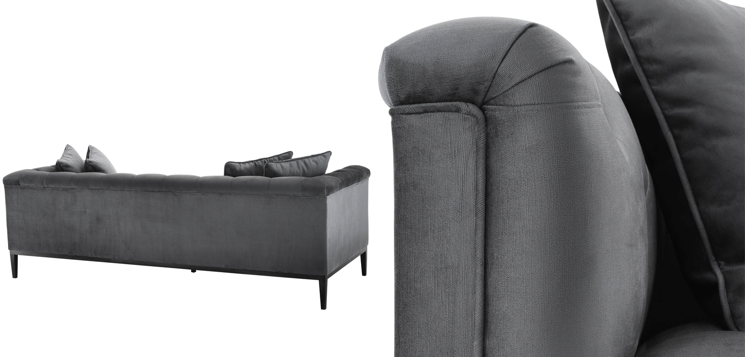 Диван Eichholtz Sofa Cesare Grey - фото