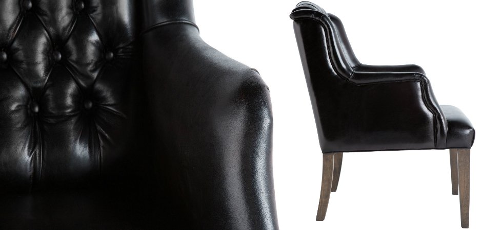 Кресло Leather Elegance Black Кресло Leather Elegance Black - Loft-Concept в Волгограде
