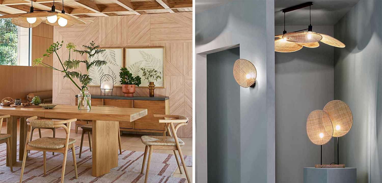 Люстра Wicker Leaves Chandelier - фото №1