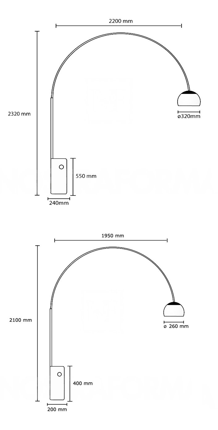 Торшер Flos Arco в Волгограде