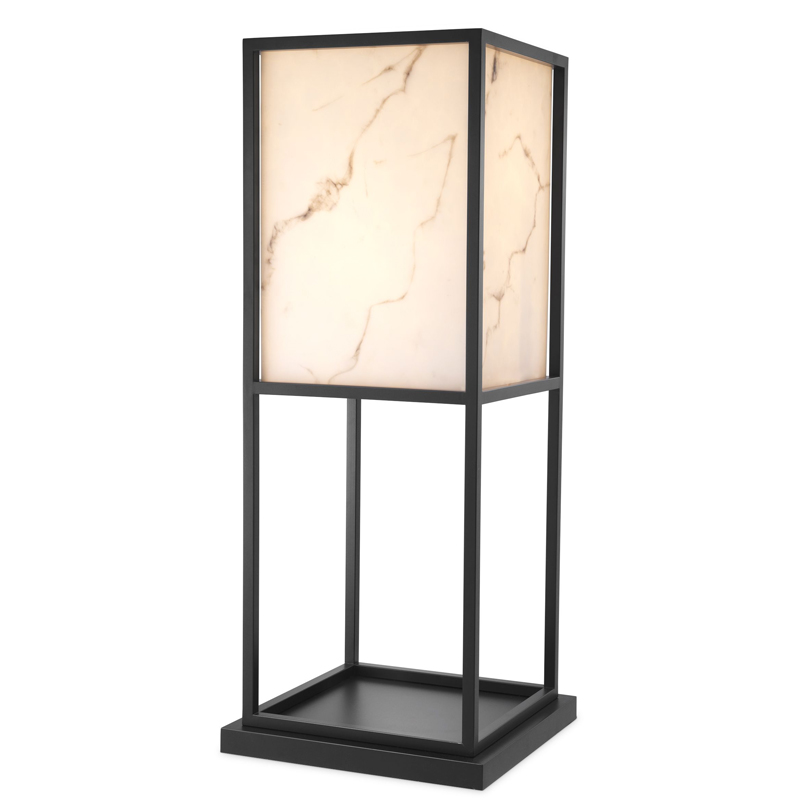 Торшер Eichholtz Floor Lamp Barret Белый Черный Торшер Eichholtz Floor Lamp Barret Белый Черный в Волгограде | Loft Concept
