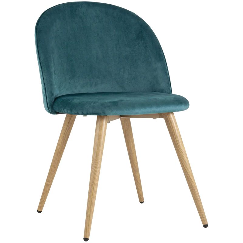 Стул Miruna Chair Спинка Ромбы Синий Велюр Морская синь Древесина Стул Miruna Chair Спинка Ромбы Синий Велюр Морская синь Древесина в Волгограде | Loft Concept