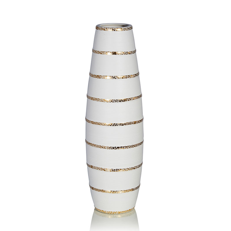 Ваза Vase Beehive white Белый Золотой Ваза Vase Beehive white Белый Золотой в Волгограде | Loft Concept