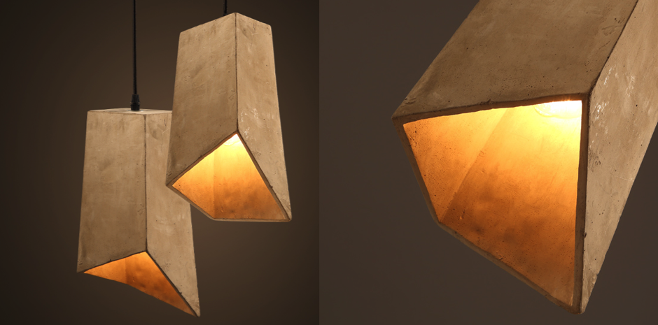 Подвесной светильник Art Concrete Column Подвесной светильник Art Concrete Column - Loft-Concept в Волгограде