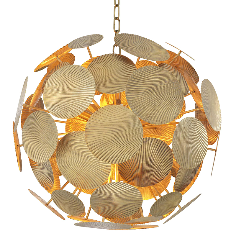 Люстра Eichholtz Chandelier Duvall L Латунь Люстра Eichholtz Chandelier Duvall L Латунь в Волгограде | Loft Concept