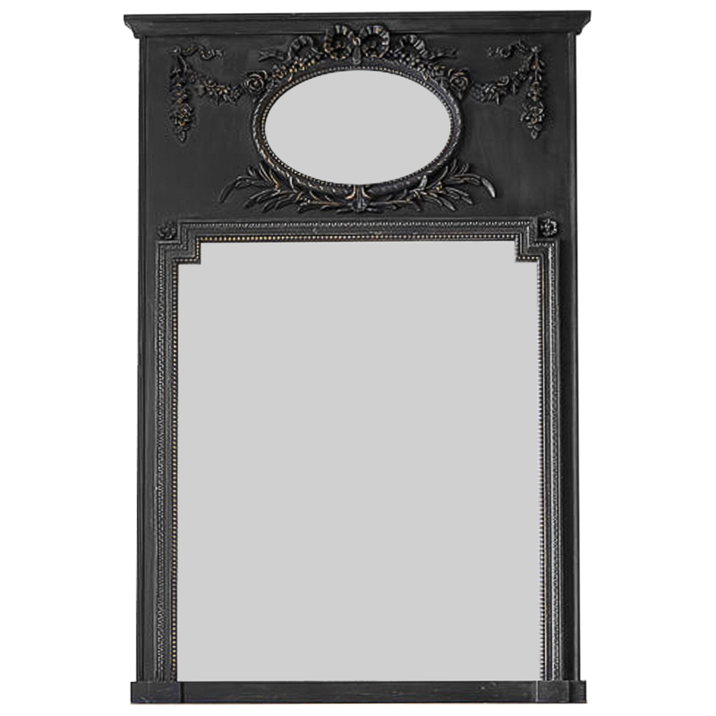 Зеркало Hendrica Mirror Black Винтажный черный в Волгограде | Loft Concept 