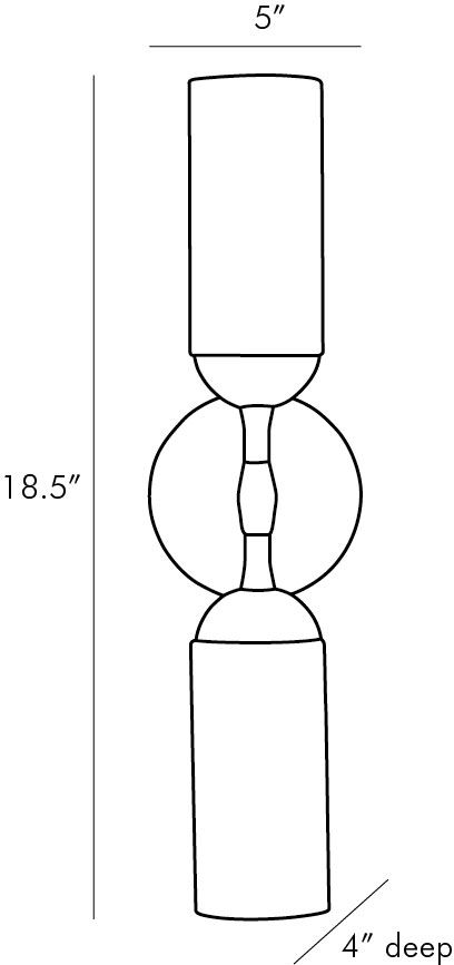 Бра Arteriors EMMETT SCONCE Бра Arteriors EMMETT SCONCE в Волгограде