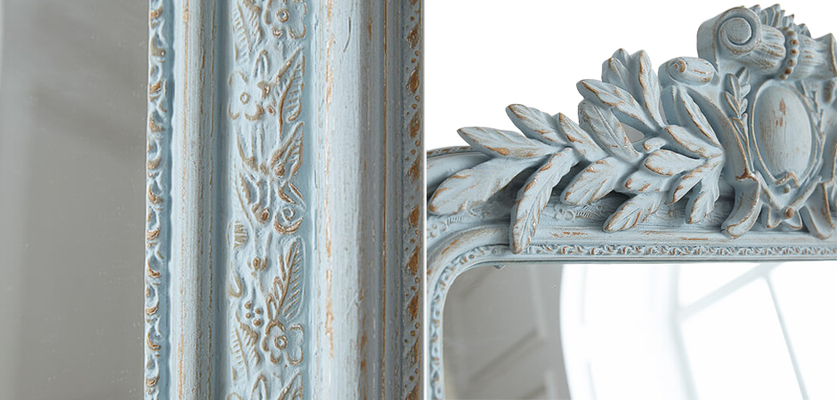 Зеркало Polastron Mirror Pastel Blue Зеркало Polastron Mirror Pastel Blue - Loft-Concept в Волгограде