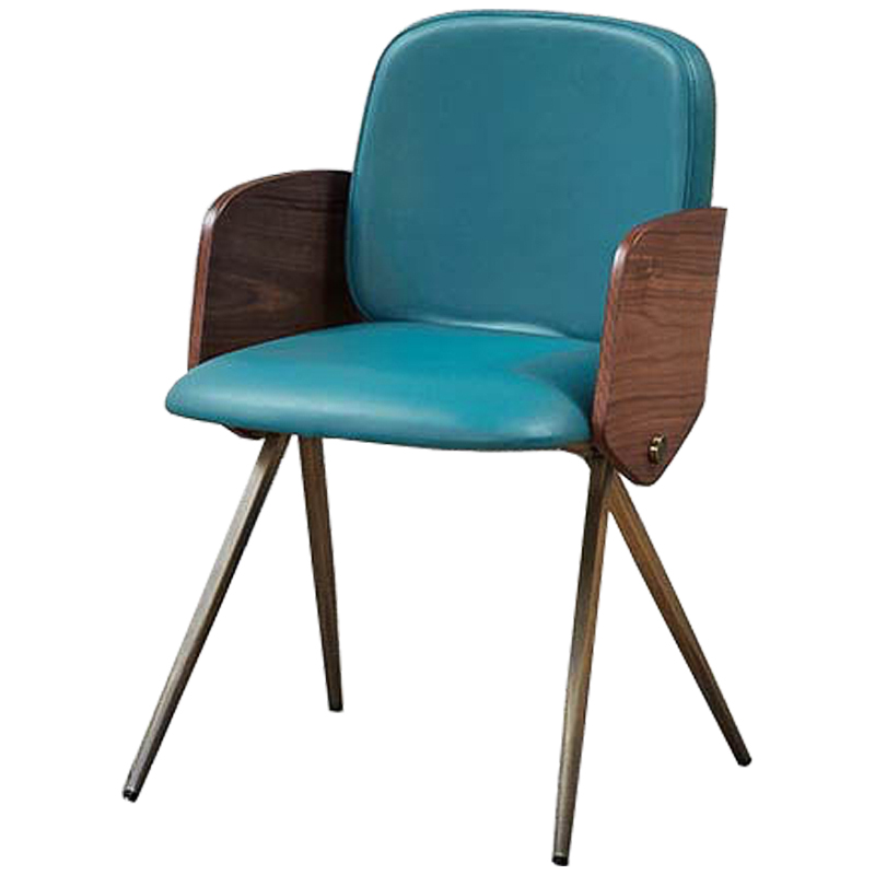Стул Fionan Stool Коричневый Бронза Бирюзовый Стул Fionan Stool Коричневый Бронза Бирюзовый в Волгограде | Loft Concept