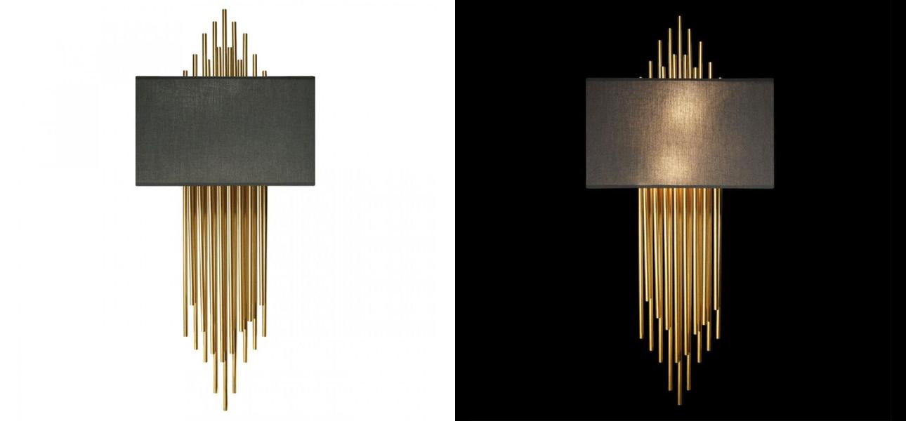 Бра Sohne FIORE Black - фото №1