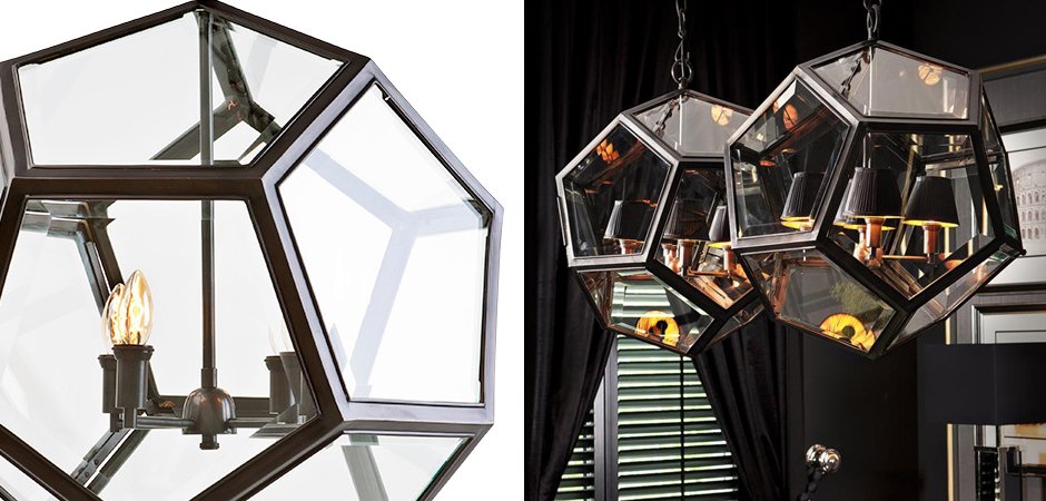 Люстра Eichholtz Lantern Yorkshire Bronze L - Loft-Concept в Волгограде