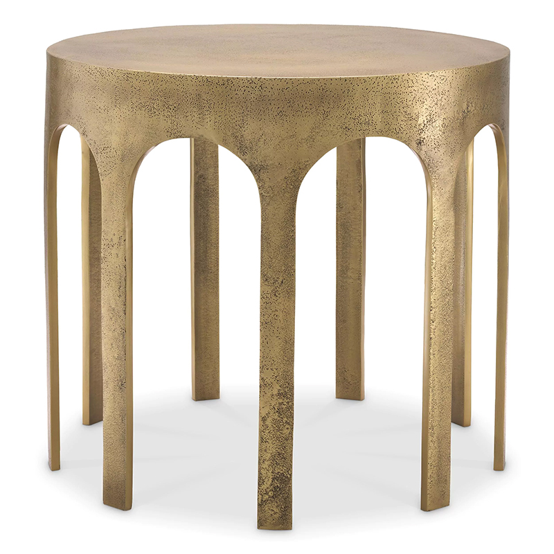 Приставной стол Eichholtz Side Table Gardini Латунь Приставной стол Eichholtz Side Table Gardini Латунь в Волгограде | Loft Concept
