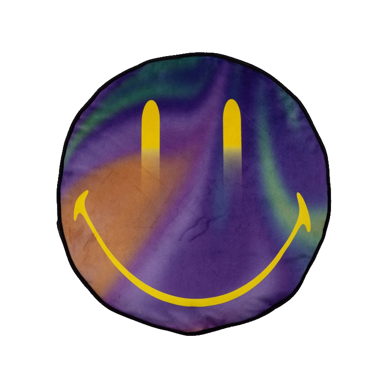 Подушка Gradient Cushion Smiley Желтый Черный Синий Подушка Gradient Cushion Smiley Желтый Черный Синий в Волгограде | Loft Concept