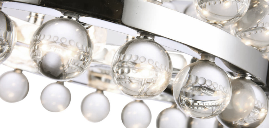 Sacramento Transparent Balls Two Circle Chandelier Sacramento Transparent Balls Two Circle Chandelier - Loft-Concept в Волгограде